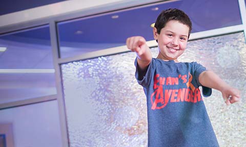 Evan Leukemia patient