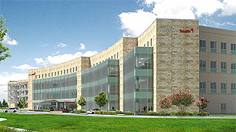 exterior of Children's Health Plano building