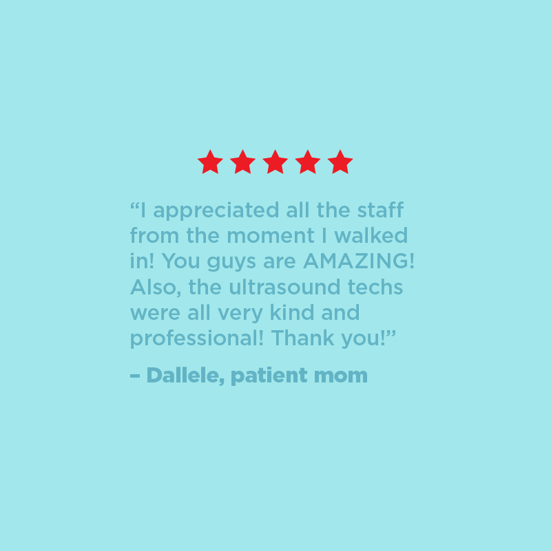 review from patient mom